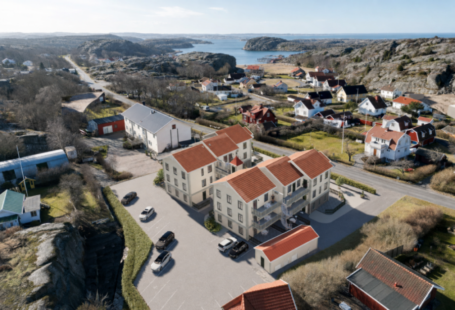 Nya bostadsrätter i vackra Heestrand, Bohuslän.